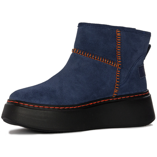 Maciejka Navy Snow Boots 06257-17/00-4