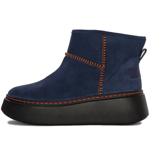 Maciejka Navy Snow Boots 06257-17/00-4