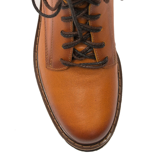 Maciejka Orange Boots 05282-18/00-3