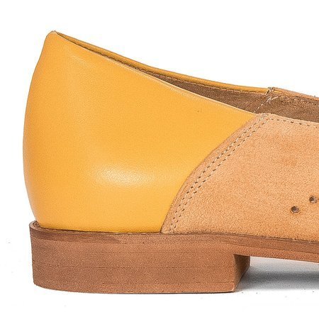 Maciejka Orange Flat Shoes