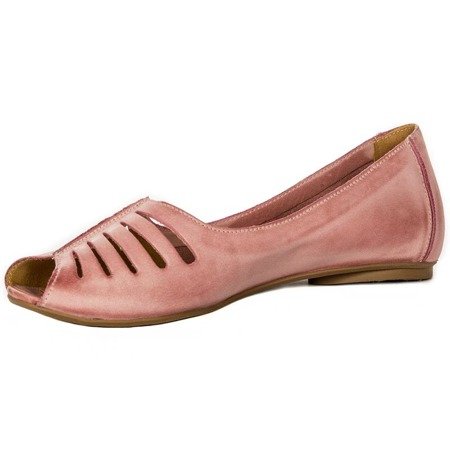 Maciejka Pink Flat Shoes 03497-46/00-6 