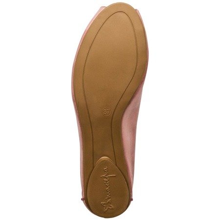 Maciejka Pink Flat Shoes 03497-46/00-6 