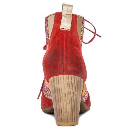 Maciejka Red Boots 03938-18/00-5