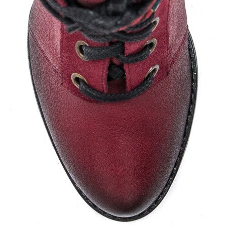 Maciejka Red Boots 04353-23/00-3