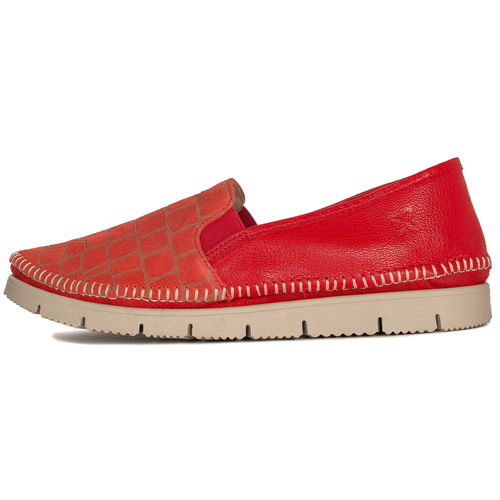 Maciejka Red Low Shoes 3512W-12/00-5