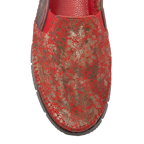 Maciejka Red Low Shoes 3512W-21/00-5