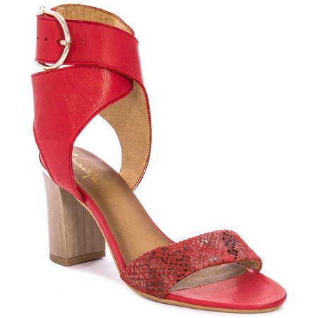 Maciejka Red Sandals 03597-08/00-5