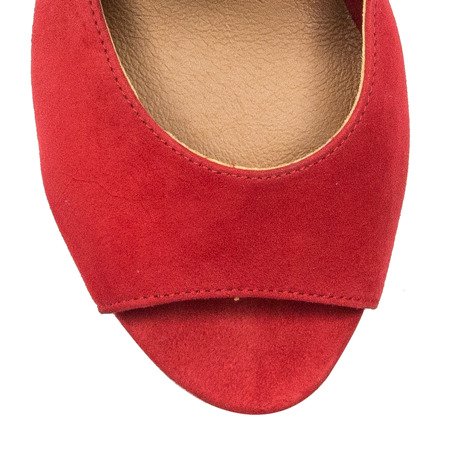 Maciejka Red Sandals 04038-08/00-5