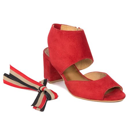 Maciejka Red Sandals 04038-08/00-5