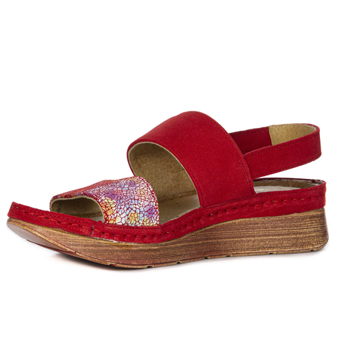 Maciejka Red Sandals 04142-08/00-5