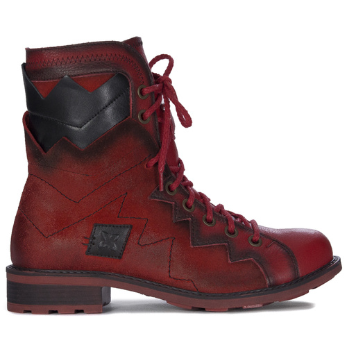 Maciejka Red Warmed Boots