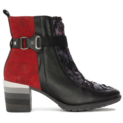 Maciejka Red and Black women's Boots 04172-08/00-3
