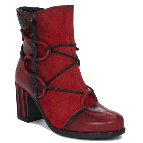 Maciejka Red women's Boots 05605-08/00-7