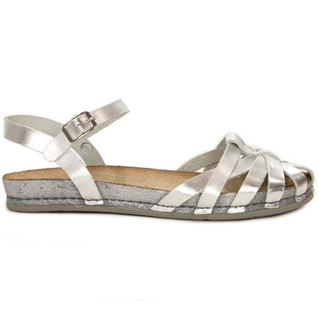 Maciejka Silver Sandals 03074-35/00-0