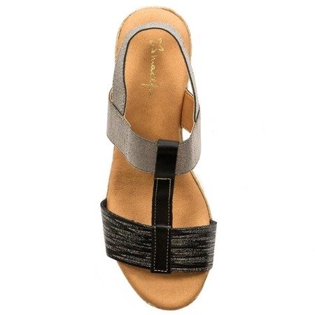 Maciejka Silver Sandals ESP11-02/00-0