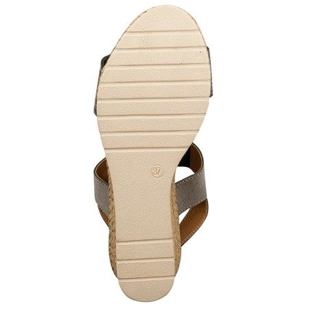 Maciejka Silver Sandals ESP11-02/00-0