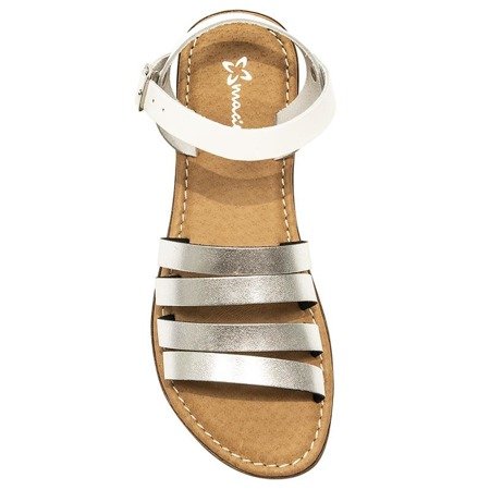 Maciejka Silver Sandals IT005-01/00-0