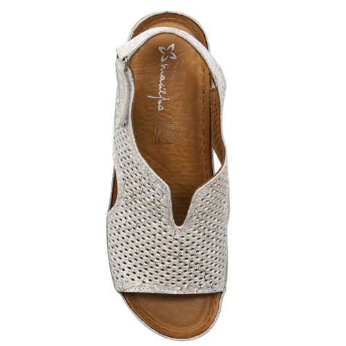 Maciejka Silver Sandals L4494-35/00-1