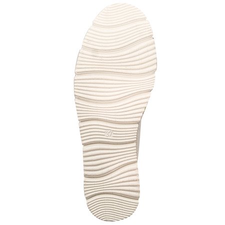 Maciejka White Flat Shoes 03512-38/00-0