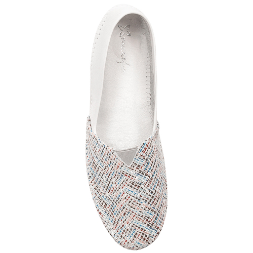Maciejka White Grey Shoes 01930-90/00-0