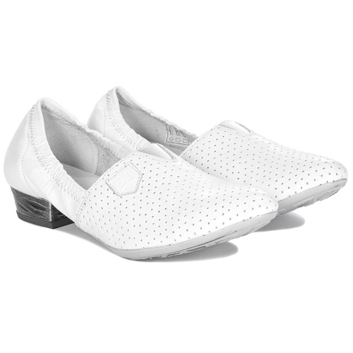 Maciejka White Low Shoes