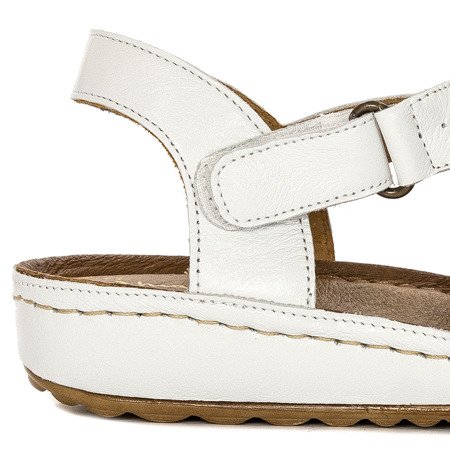 Maciejka White Sandals 04154-11/00-5