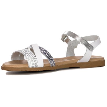 Maciejka White Sandals L4805-11/00-0