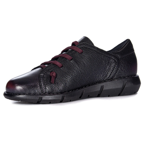 Maciejka Woman's Black Leather Shoes