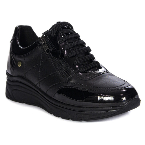 Maciejka Woman's Black Leather Shoes