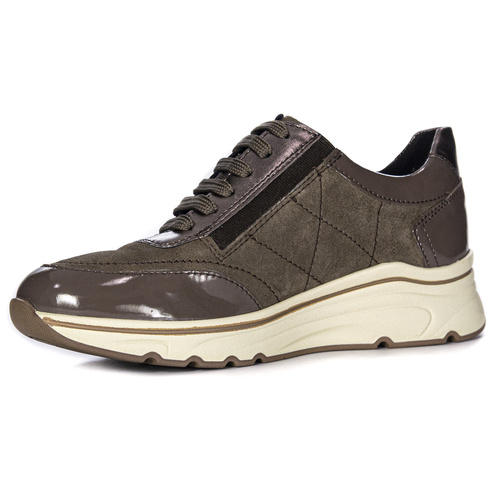 Maciejka Woman's Capuccino Leather Shoes