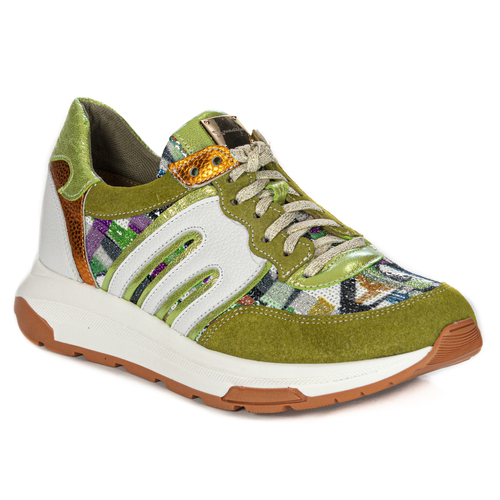 Maciejka Woman's Green Low Shoes 06388-09/00-7