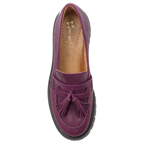 Maciejka Women's Burgundy Flat Shoes