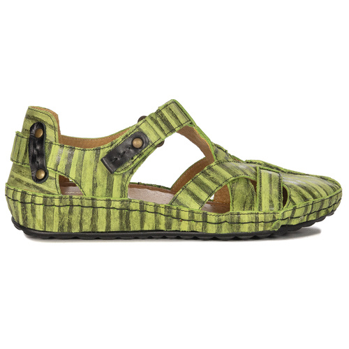 Maciejka Women's Green Flat Shoes