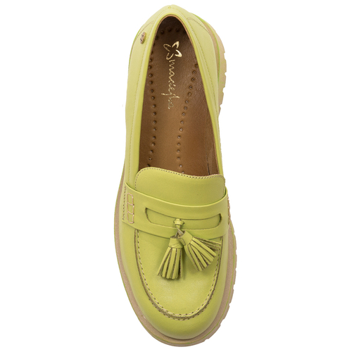 Maciejka Women's Pistachio Flat Shoes