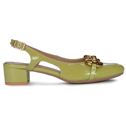 Maciejka Women's Pistachio Pattent Leather Pumps 06443-09/00-1