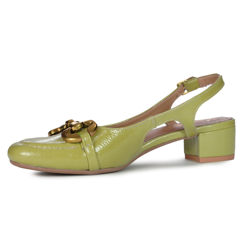 Maciejka Women's Pistachio Pattent Leather Pumps 06443-09/00-1