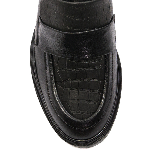Maciejka Women's Shoes Black Leather