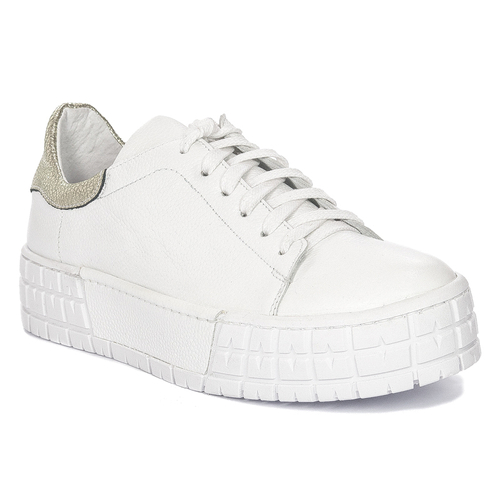Maciejka Women's White Flat Shoes