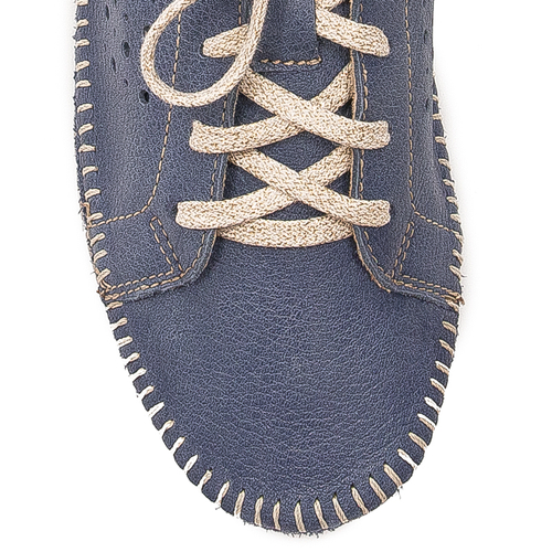 Maciejka Women's leather shoes Navy Blue