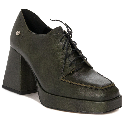 Maciejka Women's low shoes natural green leather