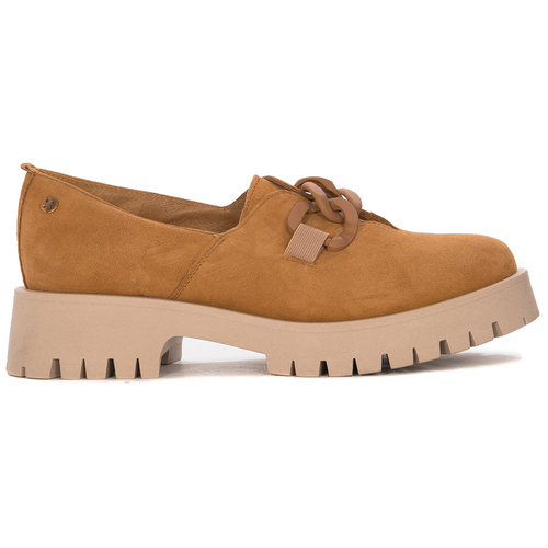 Maciejka Women's shoes in velor orange leather 05504-18/00-1