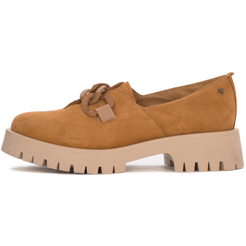 Maciejka Women's shoes in velor orange leather 05504-18/00-1