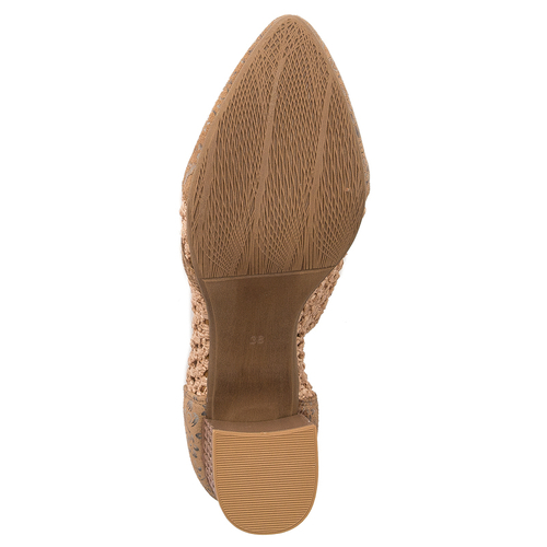 Maciejka Women's shoes natural leather dark beige 05794-10/00-5