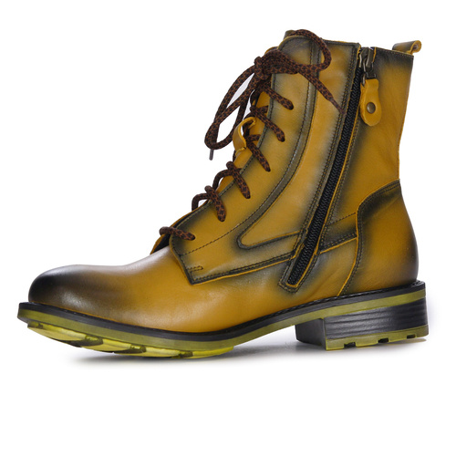 Maciejka Yellow Boots 06705-07/00-8