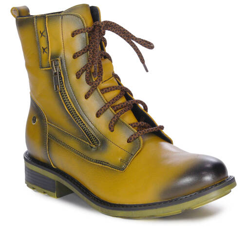 Maciejka Yellow Boots 06705-07/00-8