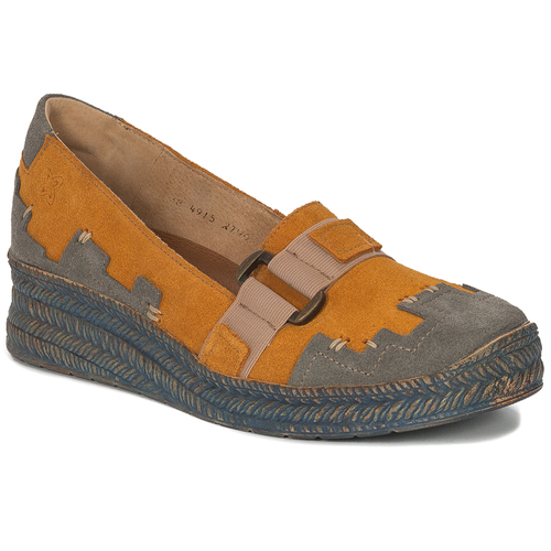 Maciejka Yellow Flat Shoes New 04915-07/00-5