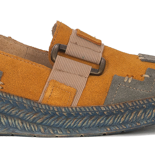 Maciejka Yellow Flat Shoes New 04915-07/00-5