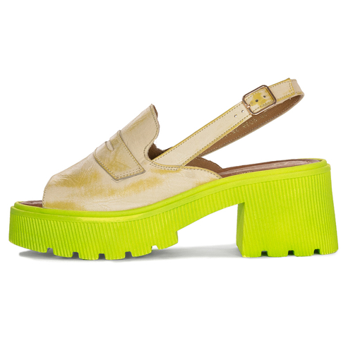 Maciejka Yellow Sandals 06039-07-00-1