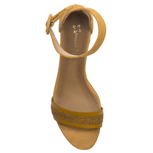 Maciejka Yellow Sandals 06633-07/00-5