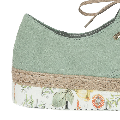 Maciejka aquamarine Espadrilles 02936-36/00-5